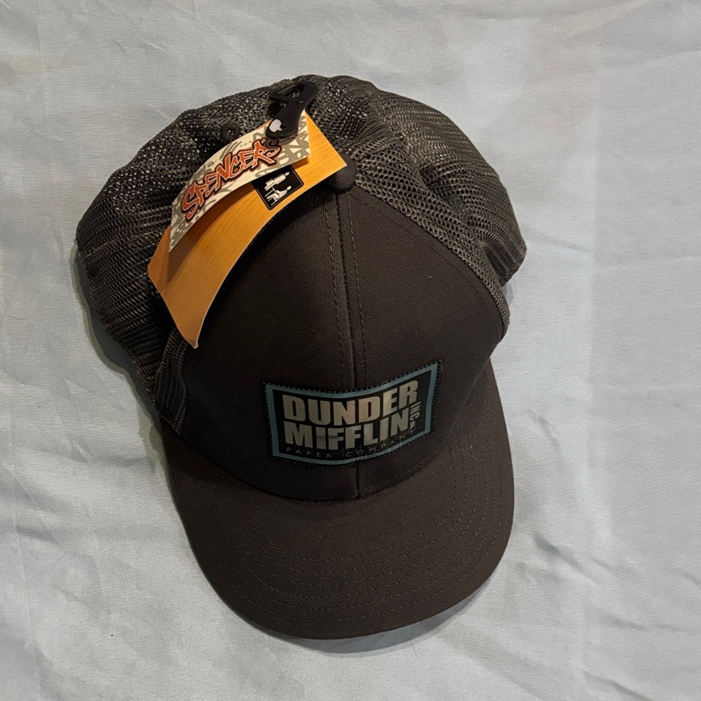 Spencer's Black Dunder Mifflin Trucker Hat